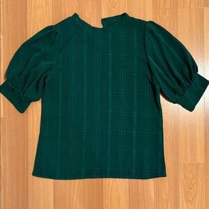 Elegant Green Women's Top Size M